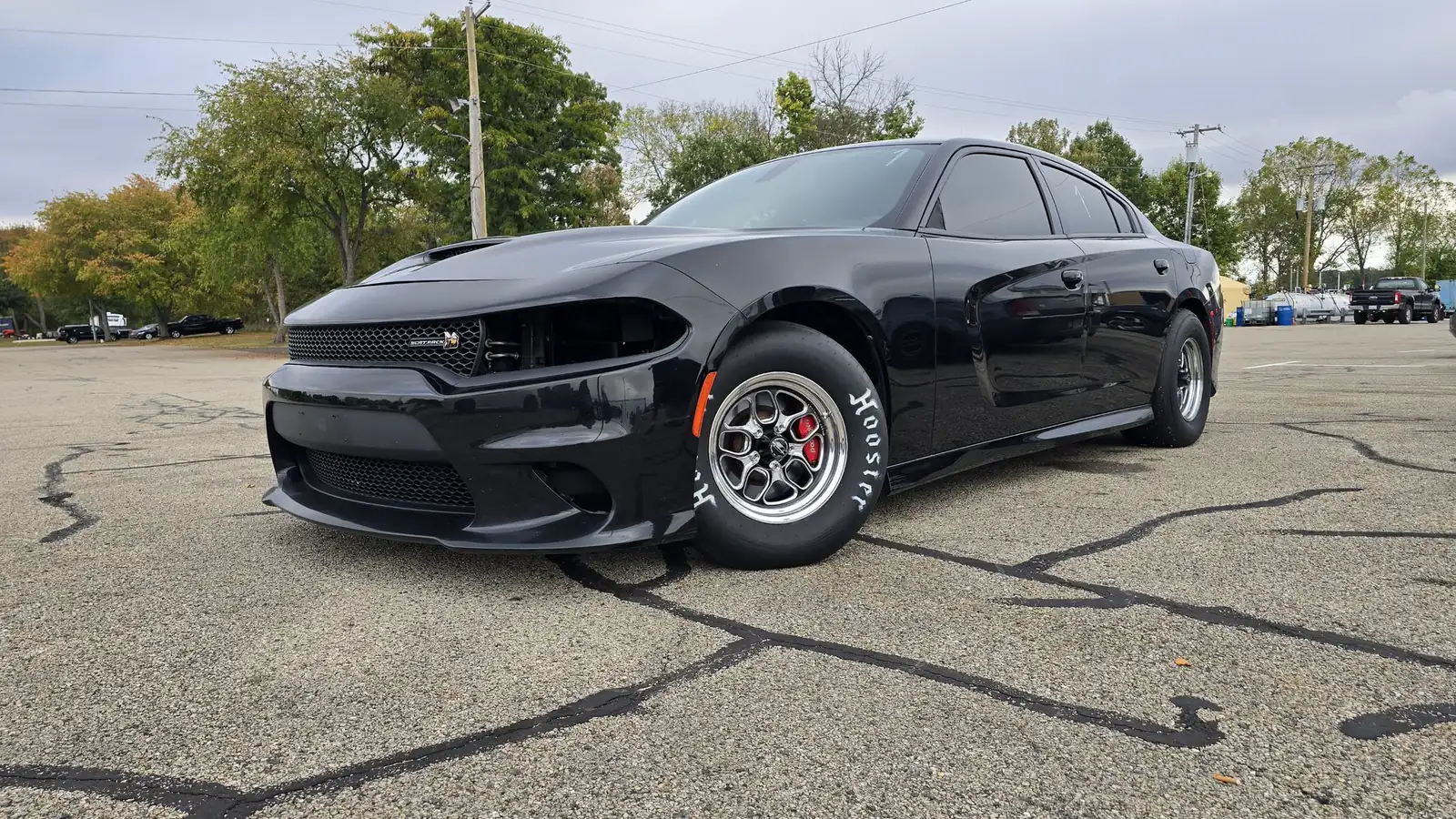 Black Dodge Charger Scat Pack 392 built by Satera Tuning